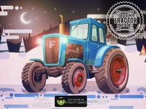 Christmas Tractor Racing Game