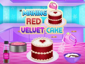 Red Velvet Cake Baking Fun