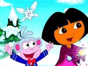 Dora Find 5 Differences Puzzle Game