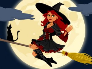 Midnight Witches Jigsaw Puzzle