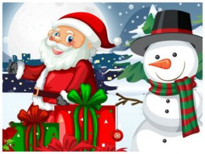 Christmas Sliding Puzzle Game