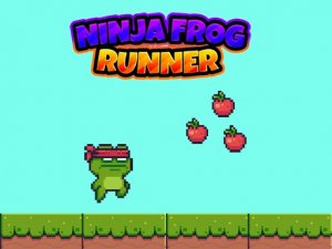 Ninja Frog Runner Arcade Game