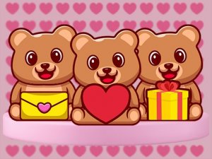 Teddy Bear Match 3 Puzzle