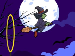 Flying Witch Halloween Arcade