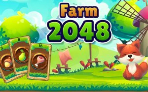 Farm 2048 Tile Matching Puzzle