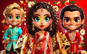 Asoka Makeup Indian Bride - Wedding Makeover Game