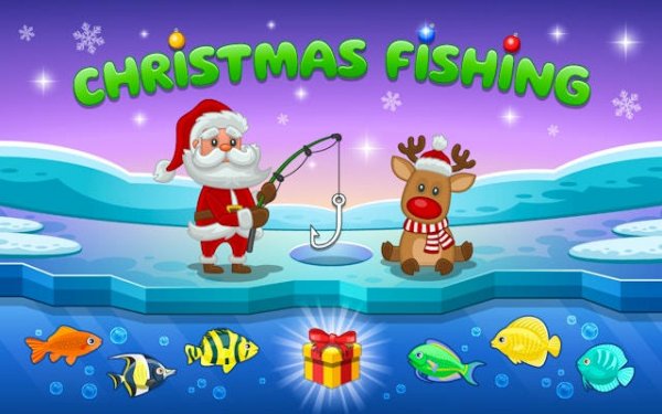 Christmas Fishing: Santa's Underwater Adventure Online Game