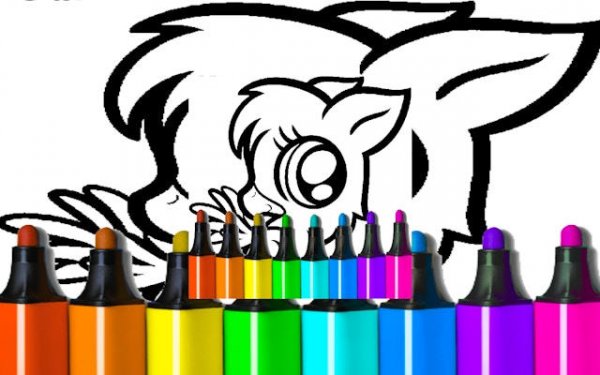 Cool Anime Animals Coloring Game