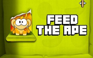 Feed the Ape - Rope Cutting Puzzle Game