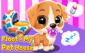 Floof My Pet House - Pet Care Game