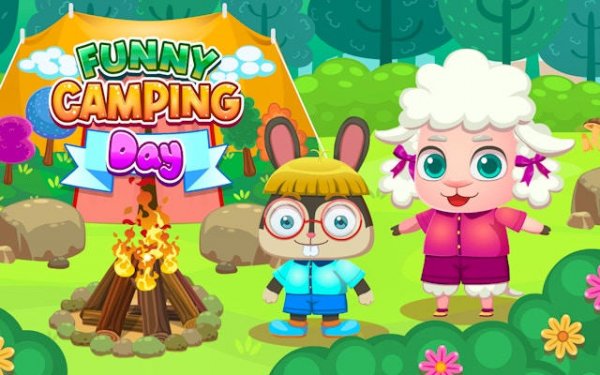 Funny Camping Day - Outdoor Adventure Game