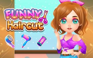 Funny Haircut Salon Makeover Game