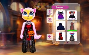 Halloween with Angela: Costume & Party Prep Game