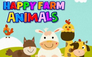 Happy Farm Animals - Toddler Learning Game Online