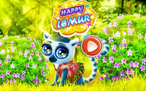 Happy Lemur: Baby Lemur Care & Makeover Online Game