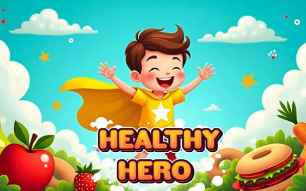 Healthy Hero: Food Dodge Adventure Online Game
