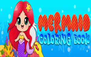 Mermaid Coloring Book: Underwater Art Game