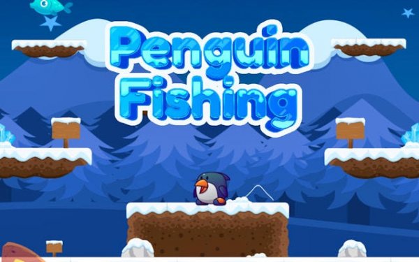 Penguin Fishing: Iceberg Catch Online Game