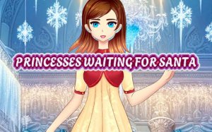 Princesses Waiting For Santa Dress Up Game