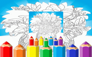 Flower Coloring Pages For Adults