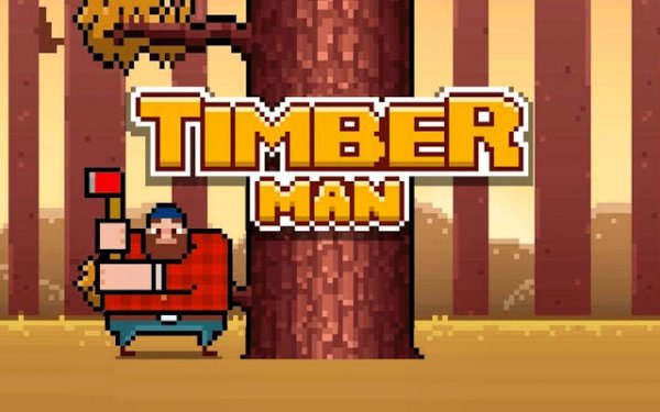 TimberMan Wood Chopping Arcade Game Online