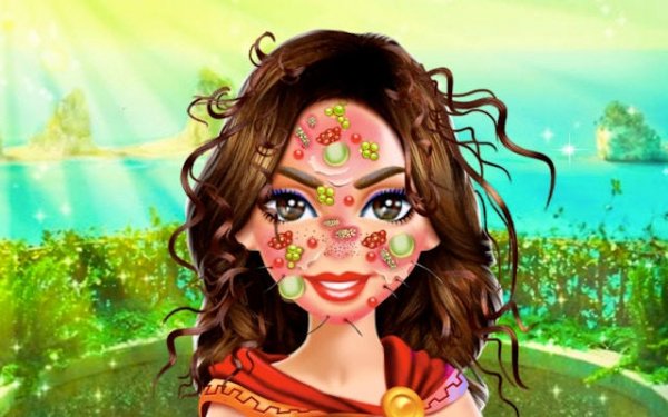 Wonder Woman Beauty Salon: Face Care & Makeup Online Game