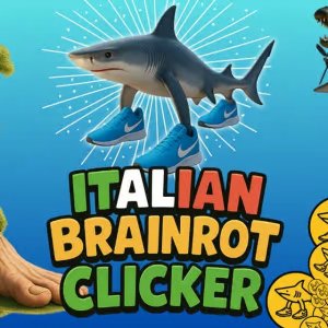 Tralalelo Shark Clicker Game