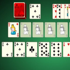 Solitaire Color Match Puzzle Game