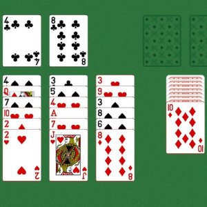 Free Cell Towers Solitaire Puzzle